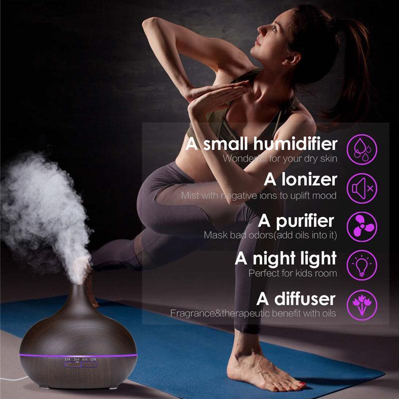 Auralis Aura Diffuser — 550ml Aromatherapy Humidifier