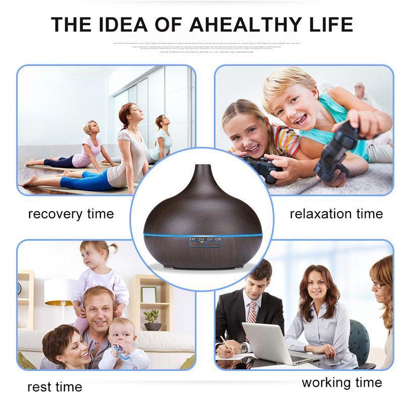 Auralis Aura Diffuser — 550ml Aromatherapy Humidifier